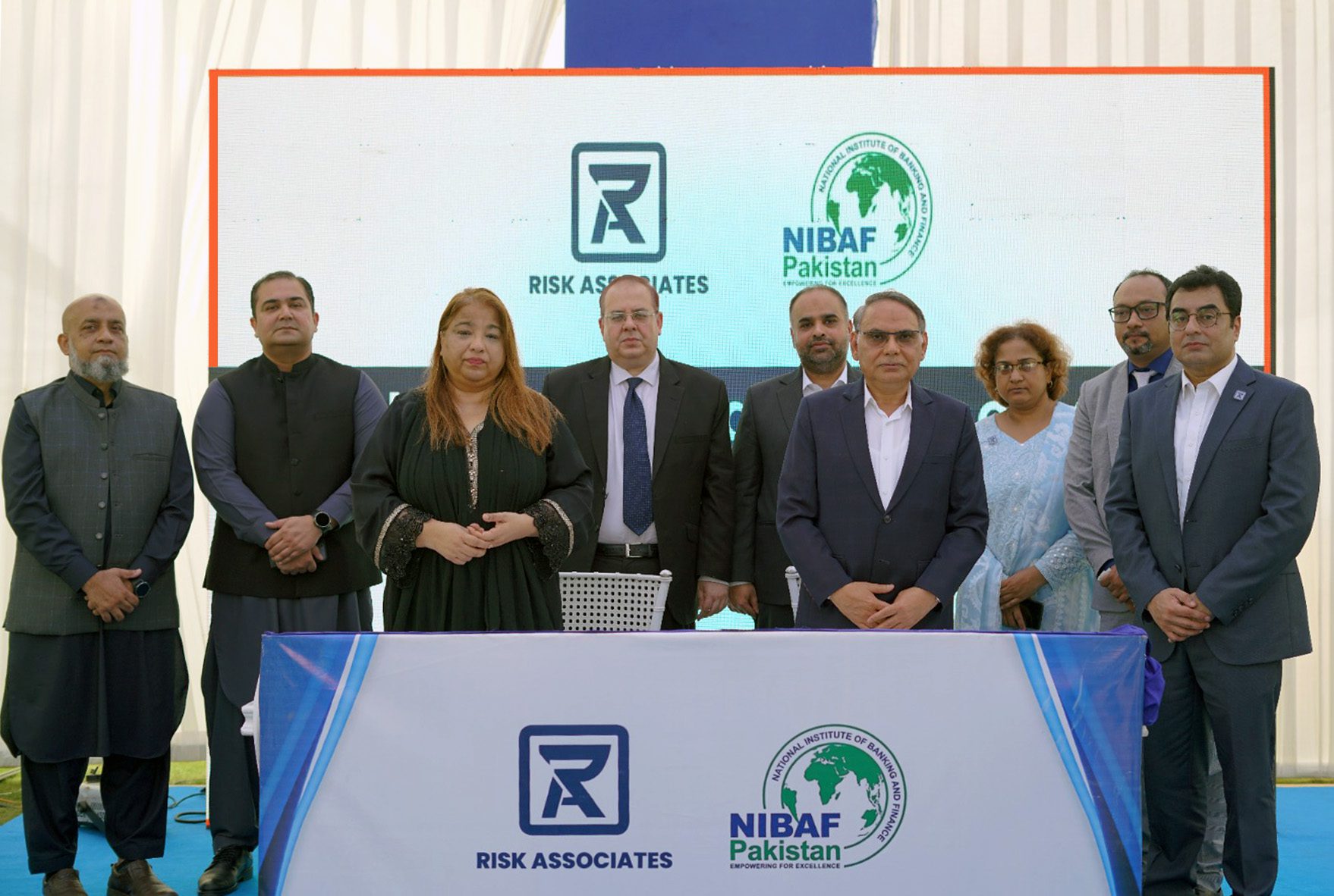 NIBAF Pakistan and Risk Associates sign MoU to advance Cybersecurity Capacity across Pakistan’s Banking Sector